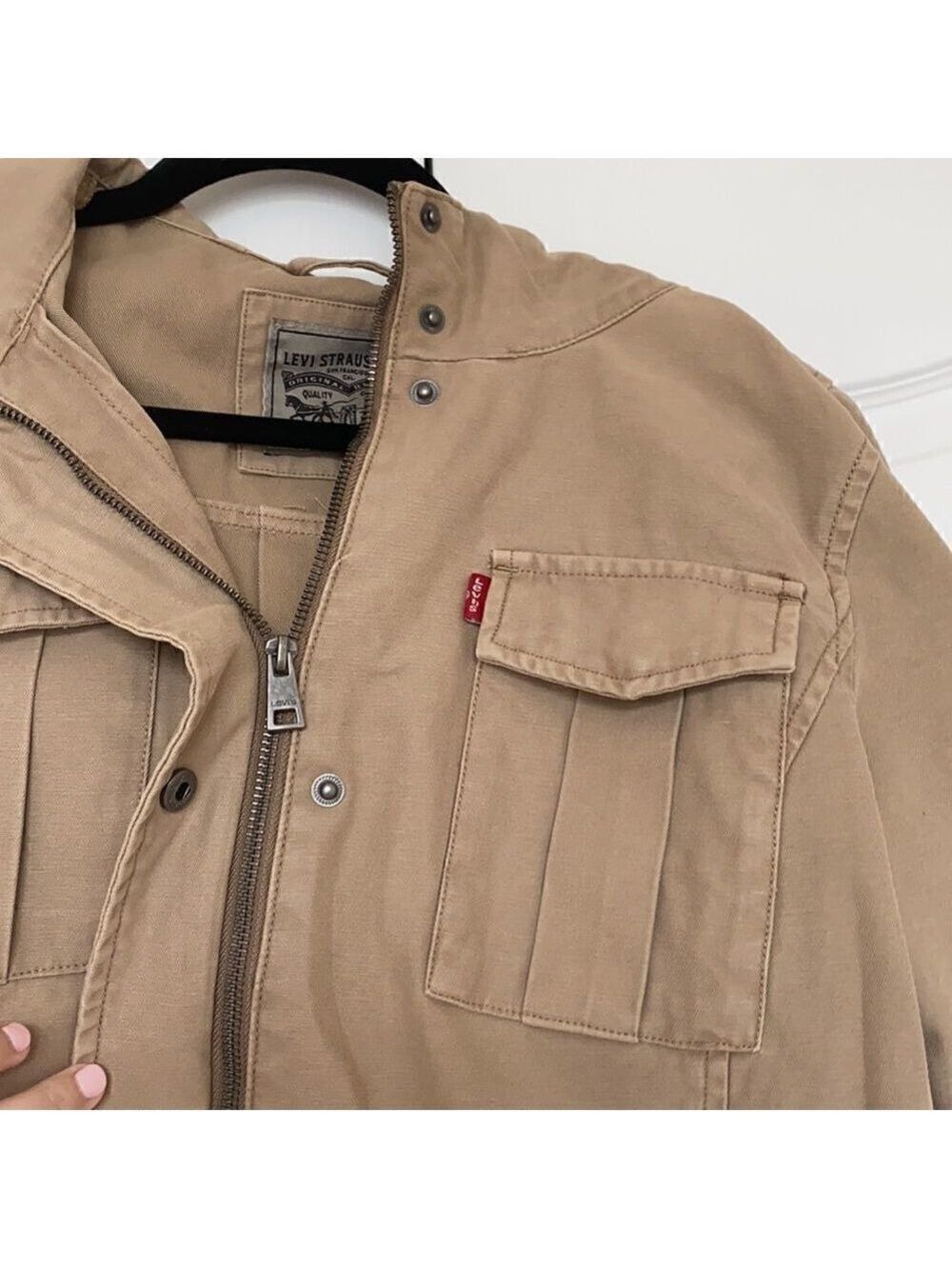 LEVI'S Hooded Cropped Jacket - Picture 5 of 7